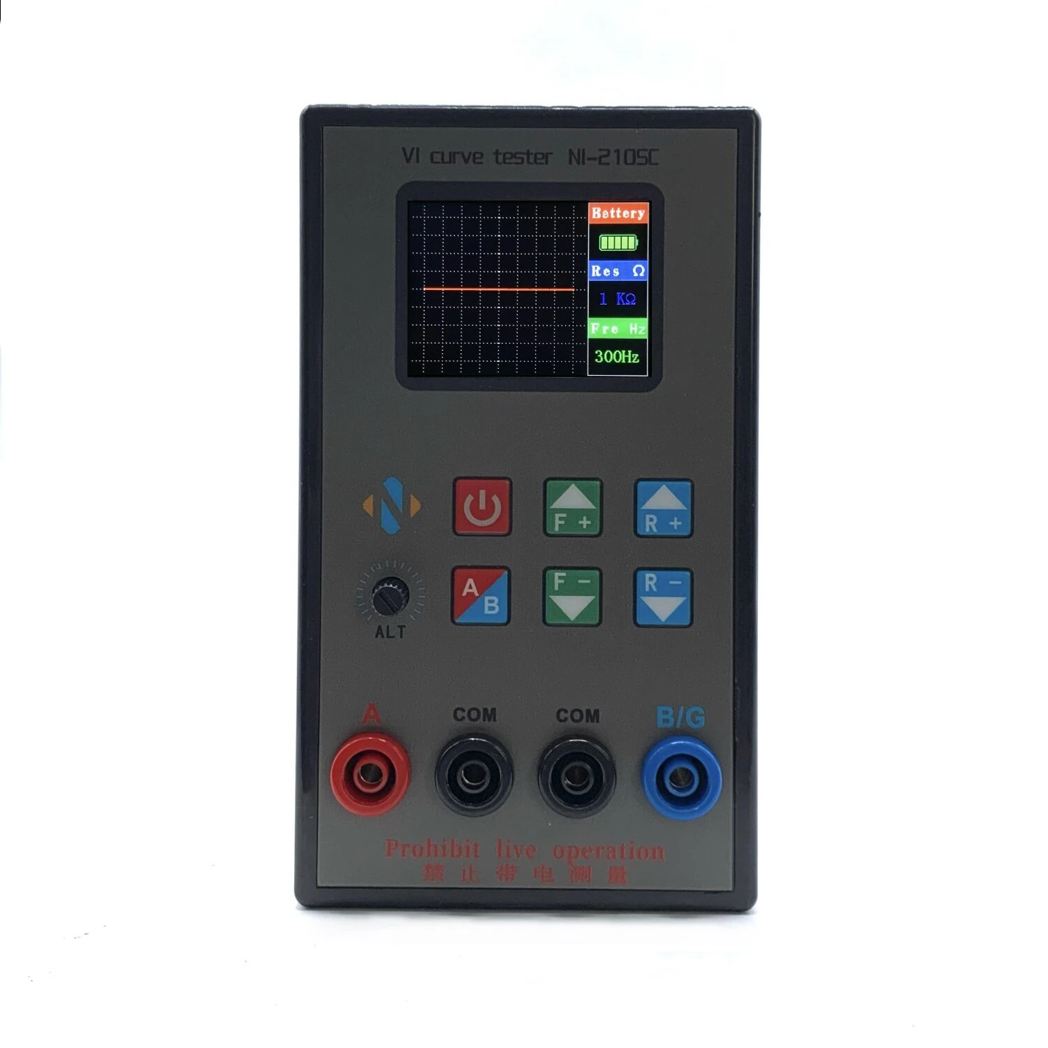 ASA VI Curve Tester - Dual Channel Analog Signal Analyzer | 4V Adjustable, 20Hz-15kHz, TFT Screen, Type-C Charging - Image 3