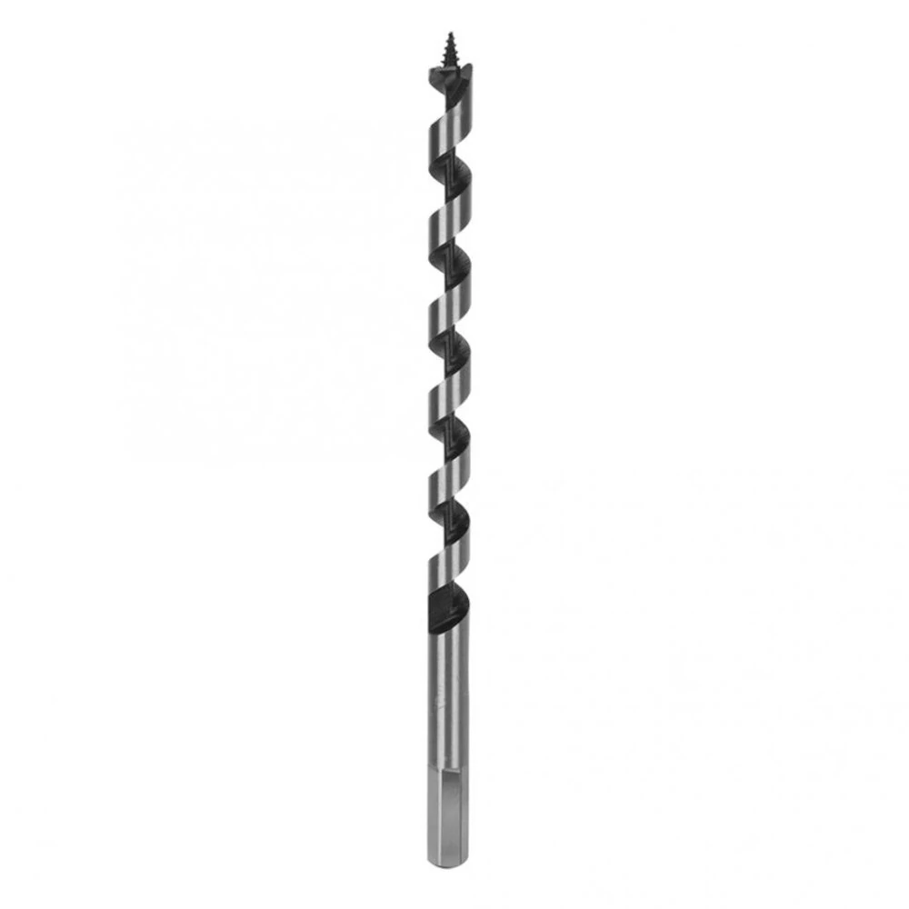 8Pcs 230mm Hexagonal Carbon Steel Auger Bit Set | Woodworking Drill Kit in Wooden Case - Image 5