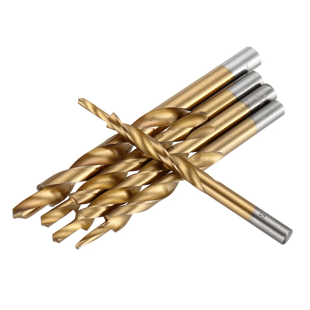Drillpro Titanium Step Drill Bits | 8-12mm for Pocket Hole Jig | Woodworking Tool - Image 5