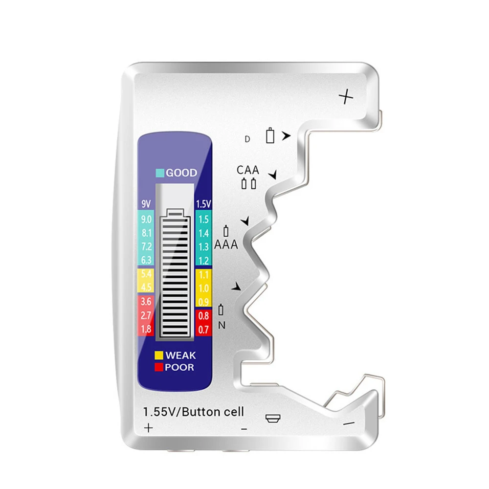 BT-886 Battery Tester - LCD Digital Display Voltage Capacity Capacitance Detector - Image 5
