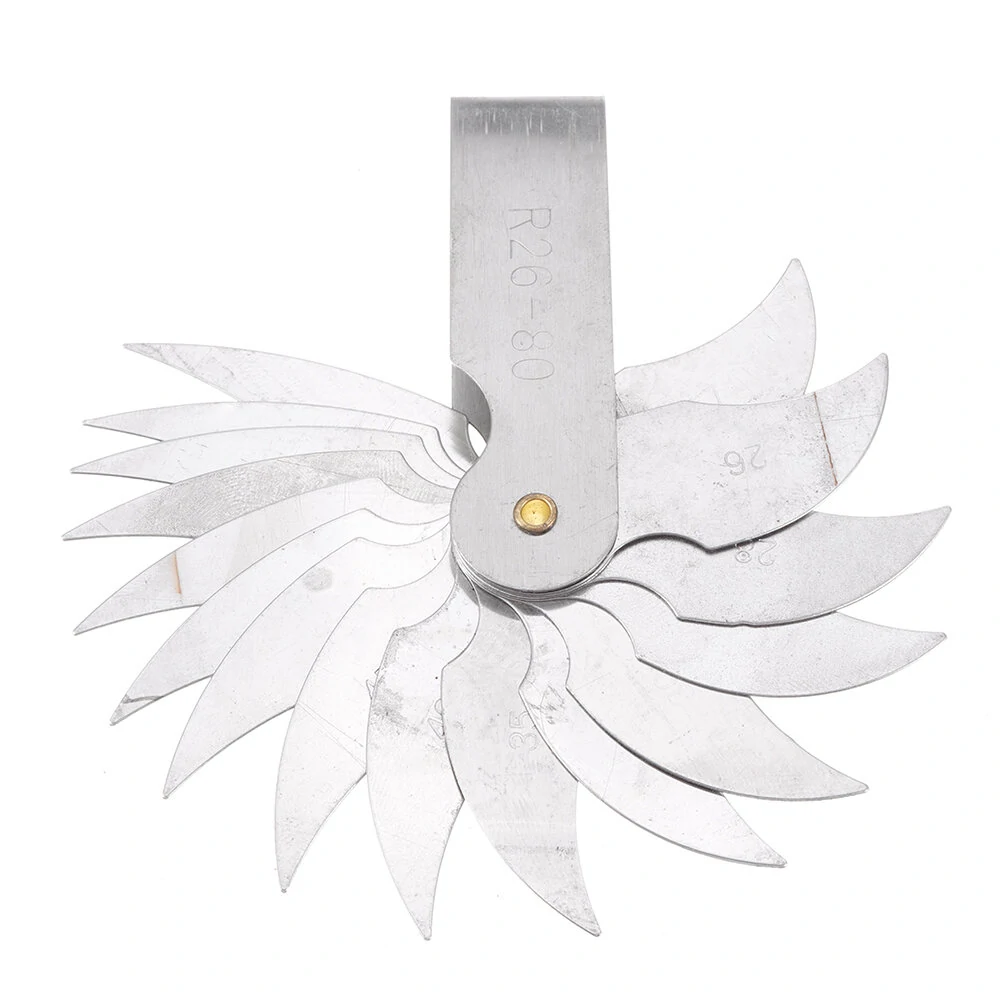 R26-80mm Radius Gauge Set - External & Internal Concave Convex Measuring Tool - Image 3