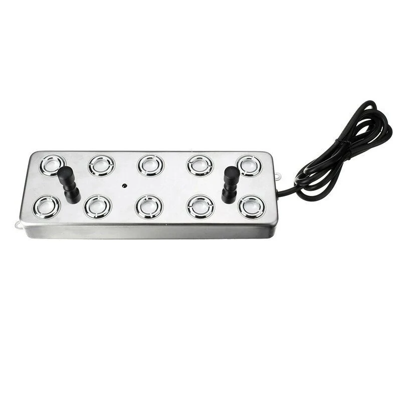 Ultrasonic Mist Maker - 2 to 12 Head Fogger | 1.5M Wire for Greenhouse Hydroponics Pool - Image 4
