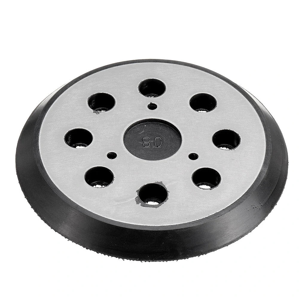 Makita 5 Inch 125mm Polishing Pad - 8 Hole Hook & Loop Sander Pad for Black Deck - Image 5