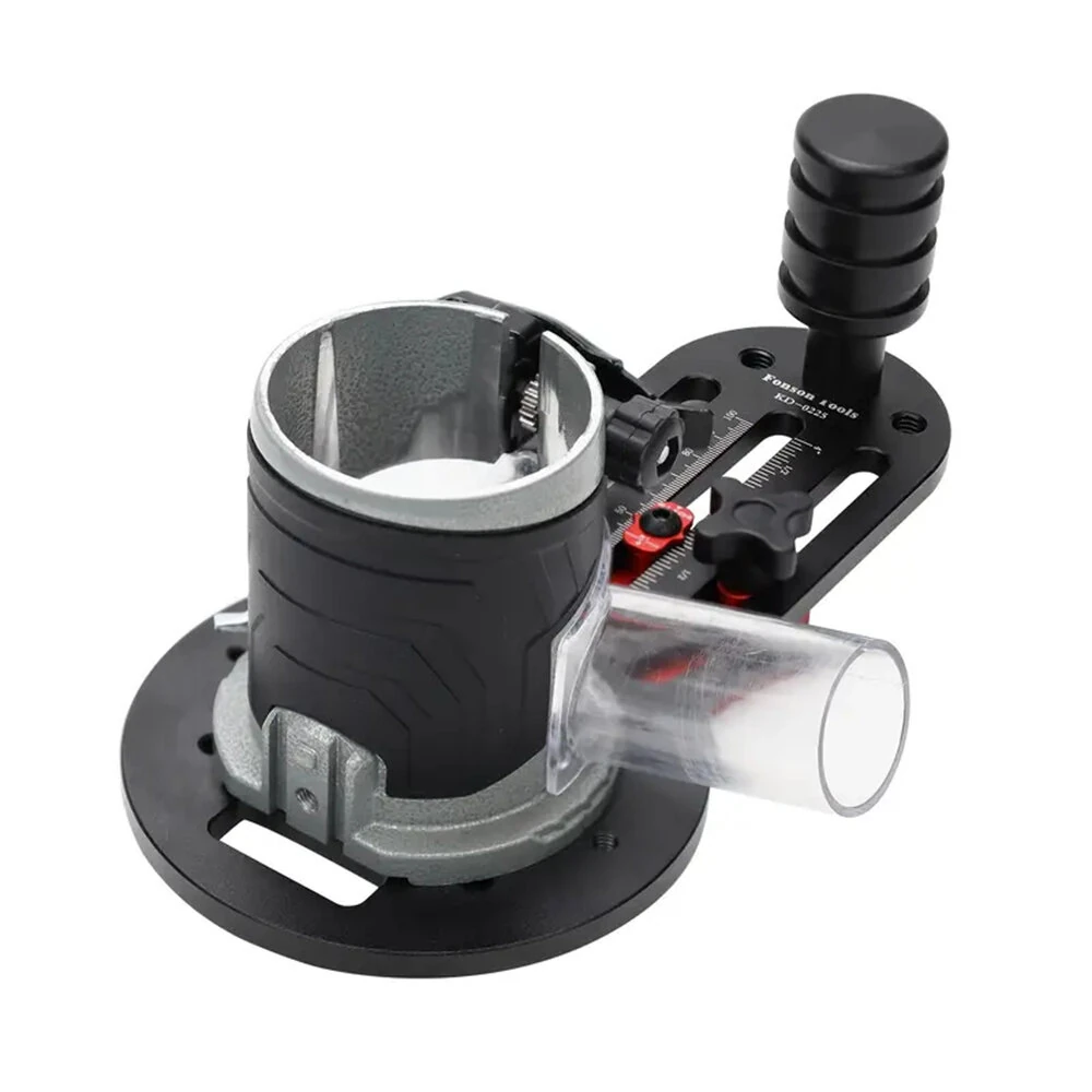 FONSON TOOLS 2-in-1 Slotting Bracket for 65mm Trimming Machine | Aluminum with Scale - Image 3