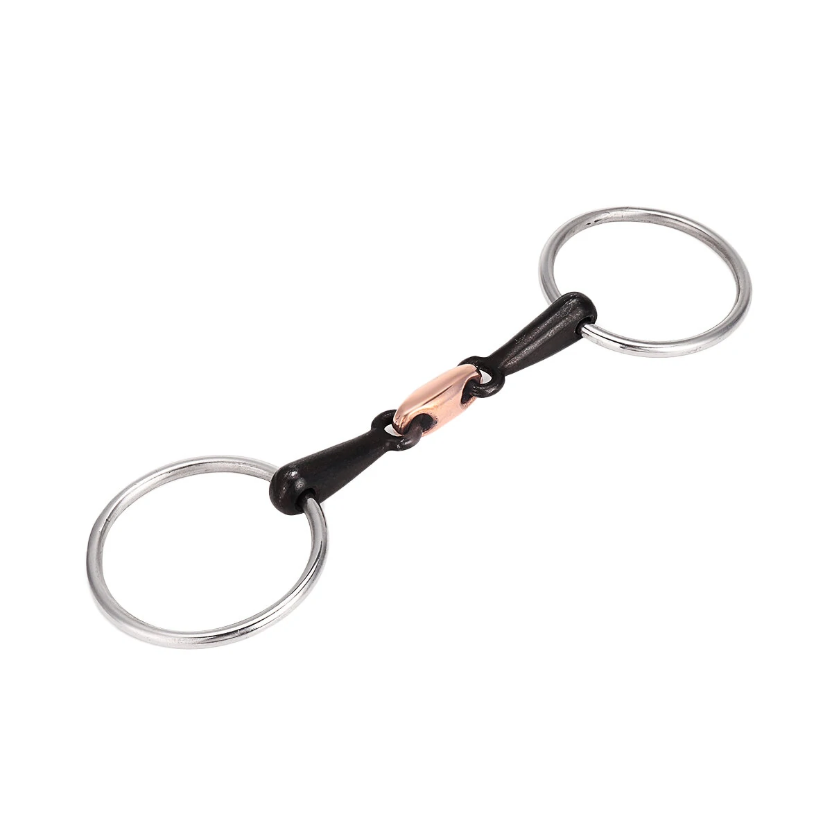Stainless Steel Horse Mouth Ring Bit - 105/115/125mm Snaffle | Equestrian - Image 2