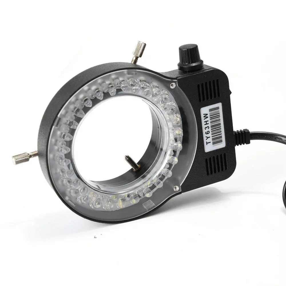 56 LED Ring Light for Stereo Microscope - 110V/220V - White Light & Brightness Adjustable - Image 5