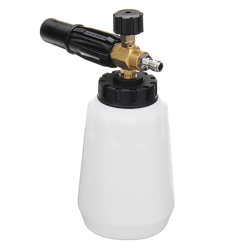 High Pressure Washer Foam Lance | Hand Pump Bottle with G1/4 Quick Connector - Image 5