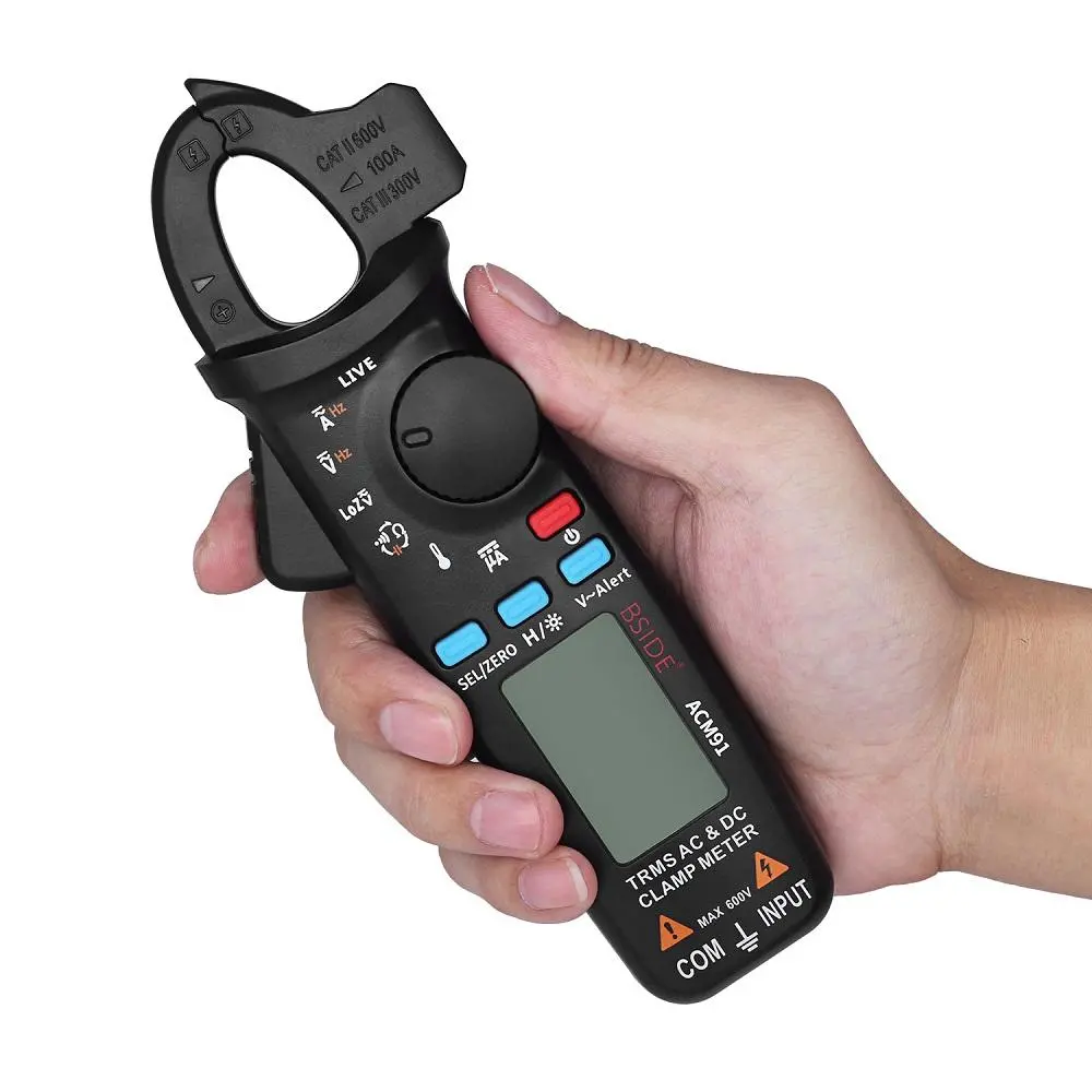 Mustool MT866 Digital Clamp Meter - AC/DC Current Tester TRMS Auto-Range Multimeter - Image 4