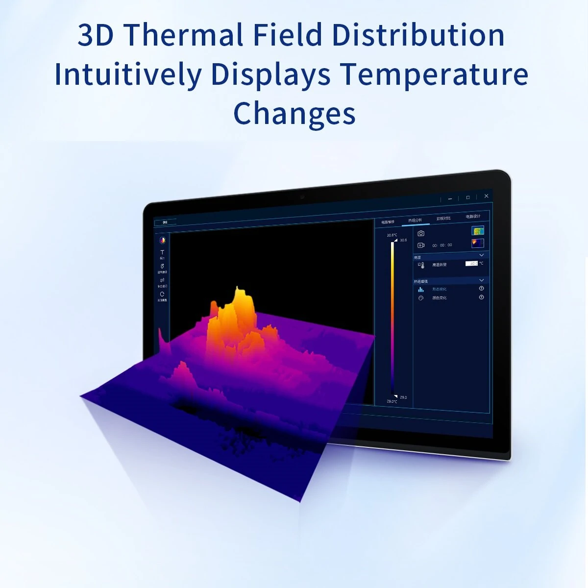 AV TOOLTOP T220/T220PRO Thermal Imager | 256x192 IR 3D Image -15°C to +600°C | 30mm Macro Lens, High-Temp Alarm & Leak Inspection - Image 5