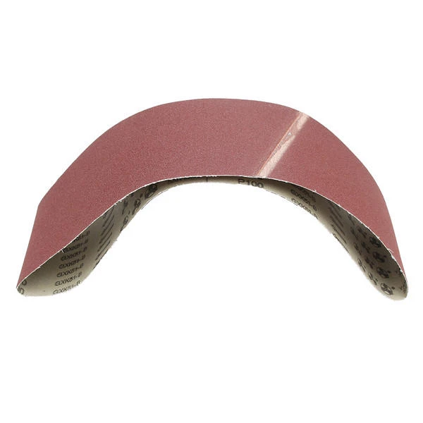 3Pcs 6X48 Inch Sanding Belts | Aluminium Oxide 100 Grit for Belt Sanders - Image 3