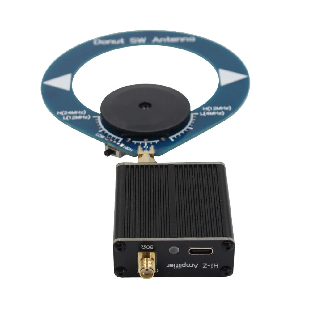 High-Impedance Amplifier | 1MΩ Input 50Ω Output | 300MHz for SDR HackRF One - Image 2
