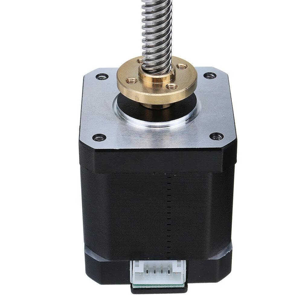 HANPOSE 17HS8401-S Nema 17 Stepper Motor | 48mm 52N.cm 1.8A | Linear Actuator for 3D Printer Z Axis - Image 2
