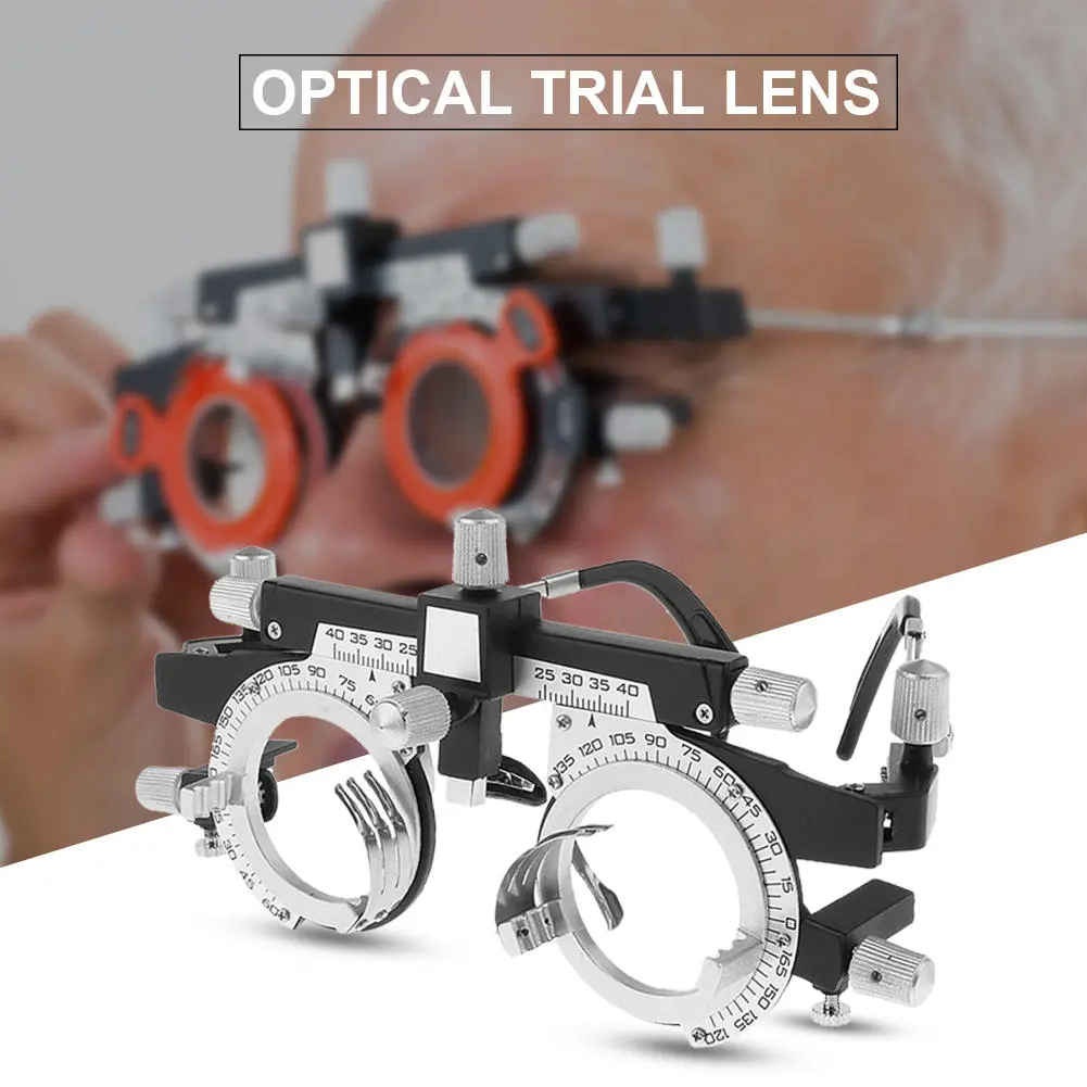 Optical Trail Lens Frame - Titanium Alloy Adjustable Headband Magnifier | Optometry Test - Image 3