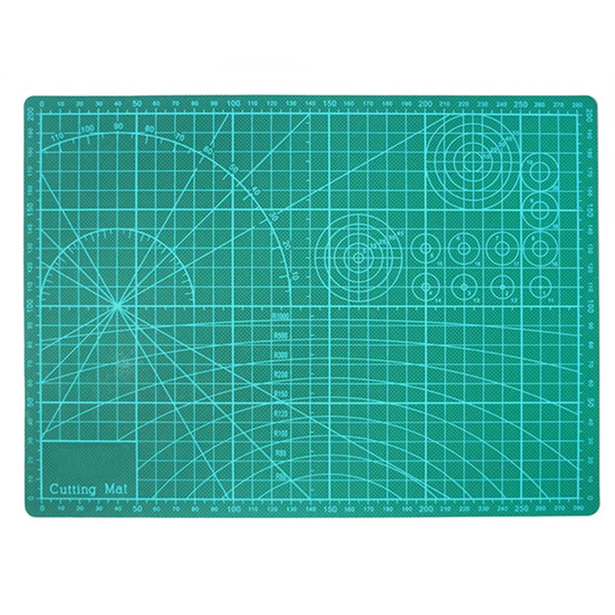 Double Sided Green Cutting Mat - A4 Size Healing Design Craft Tool Pad - Image 2