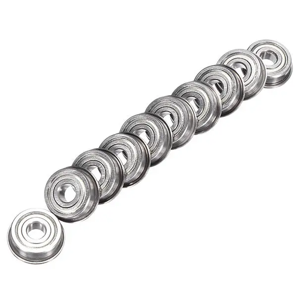 F605ZZ Flange Ball Bearings - 5x14x5mm | 10pcs Set | Flange Size 16x1mm - Image 4