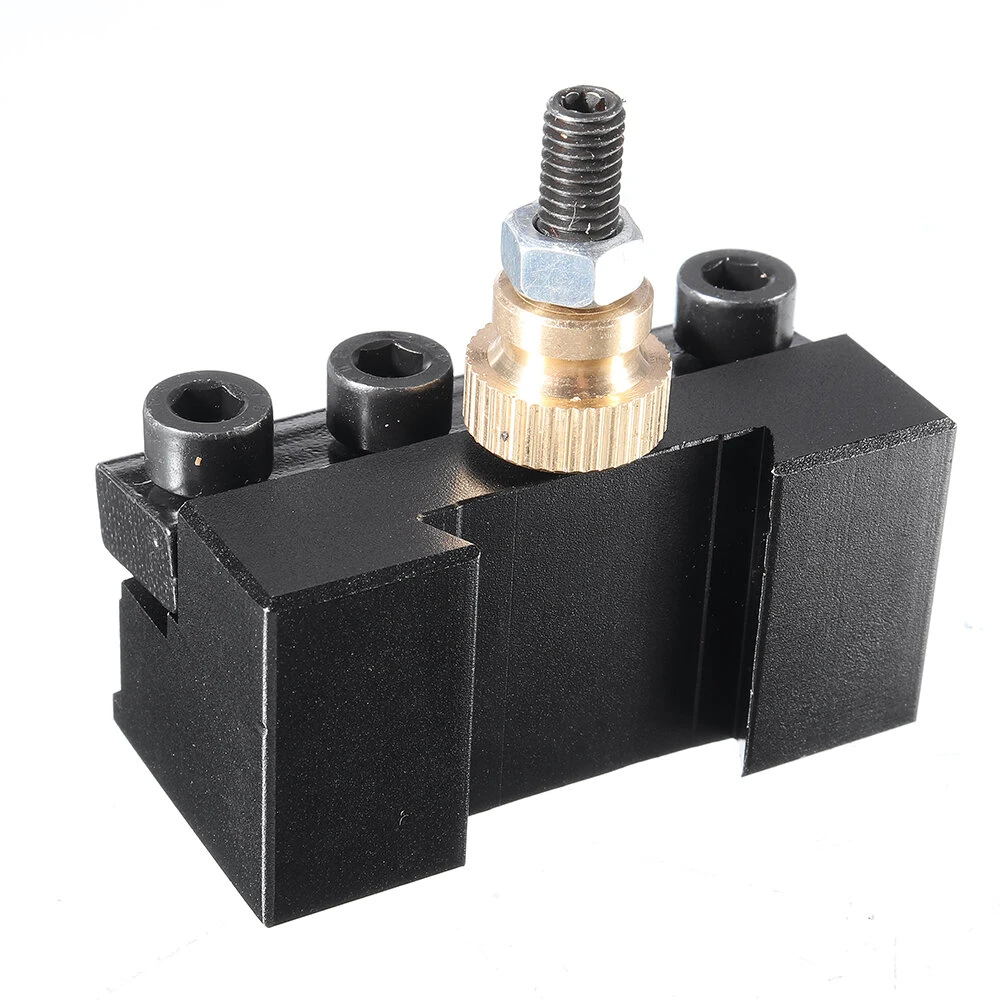 Quick Change Tool Post Holder - 1/2 Inch Capacity for Cut-Off Blades | Metal Working - Image 3
