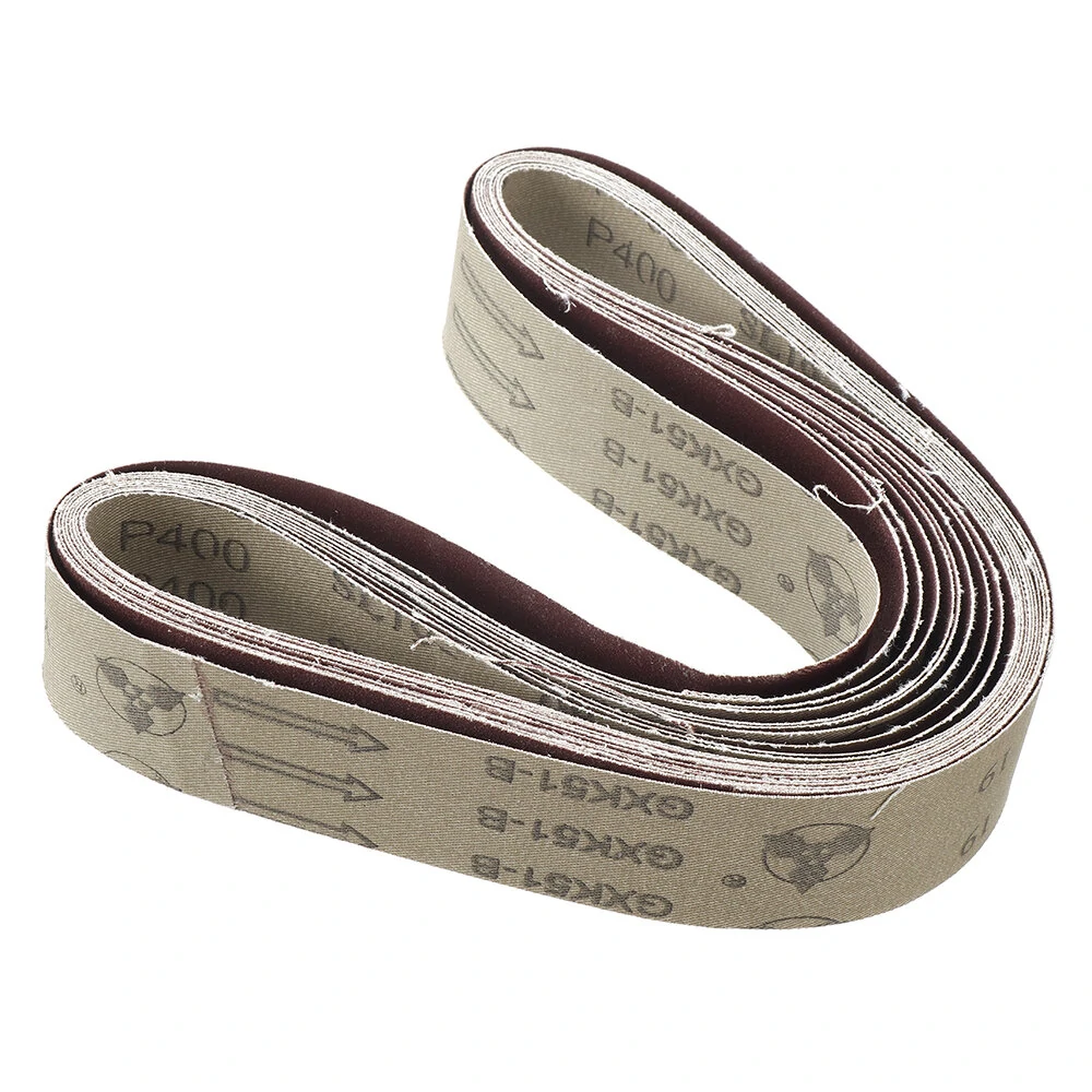 Drillpro 10pcs 40-1000 Grit Sanding Belts | 40mm x 740mm | For Angle Grinder Sander - Image 4