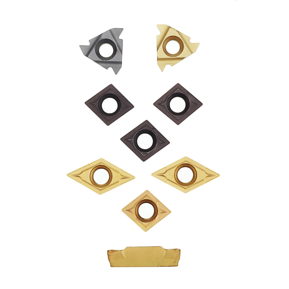 Drillpro 9pcs Lathe Boring Bar Set - 16mm Shank with Carbide Inserts - Image 4