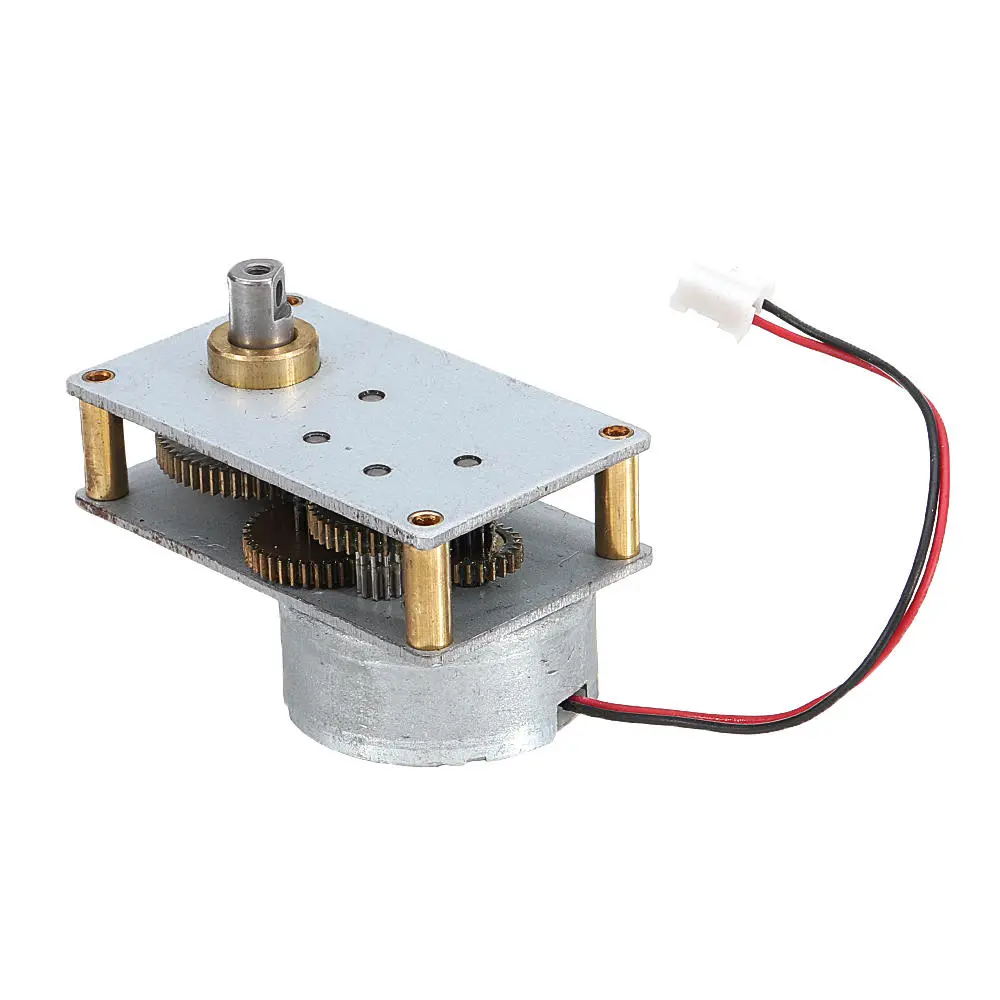 ZB4124-300 DC 6V Low Speed Metal Gear Motor - Reducer Valve Motor - Image 3