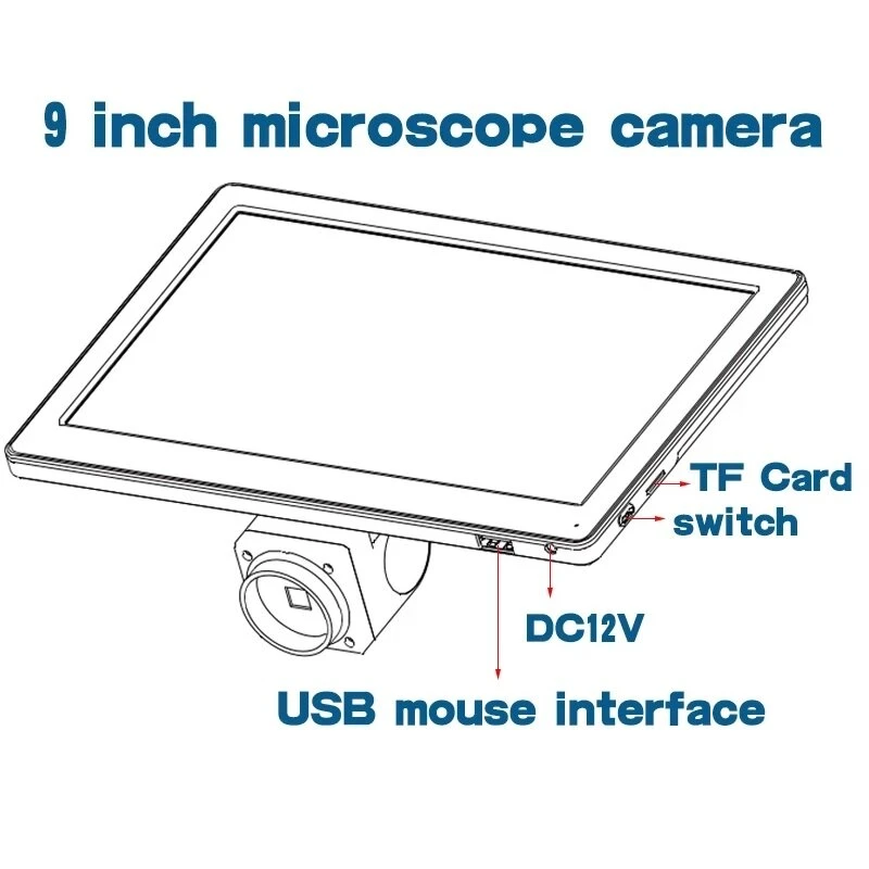 KOPPACE 9 inch 1080P HDMI Microscope Camera | Industrial & Phone Repair - Image 3
