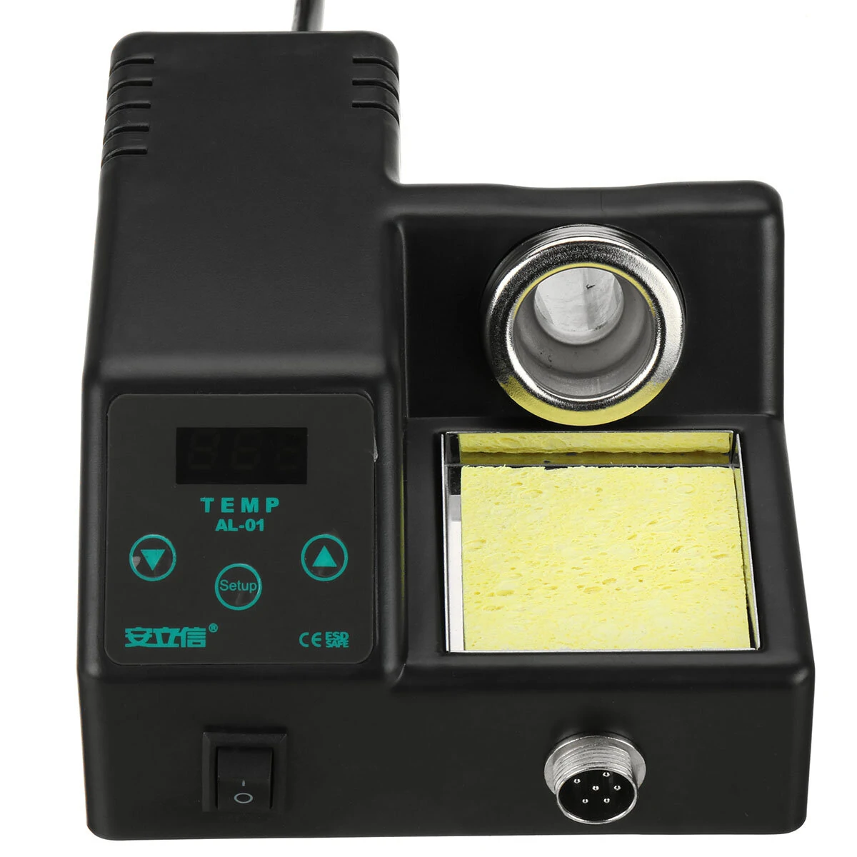 AL01 60W Digital Soldering Iron Station - Adjustable Temperature & Constant Heat - Image 5