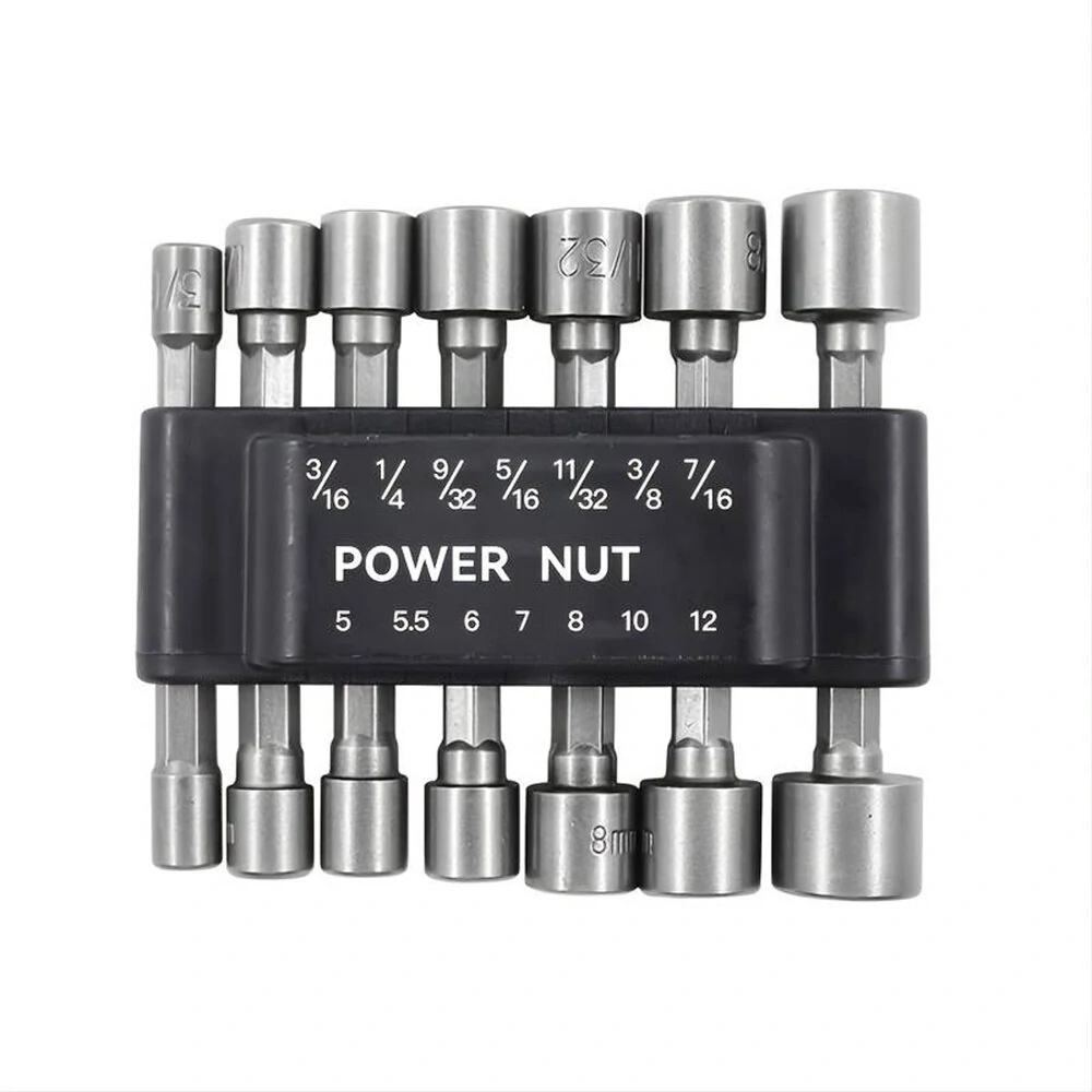 14 Piece Socket Set - Hex Screwdriver Bits for Electric & Pneumatic Tools - Image 3