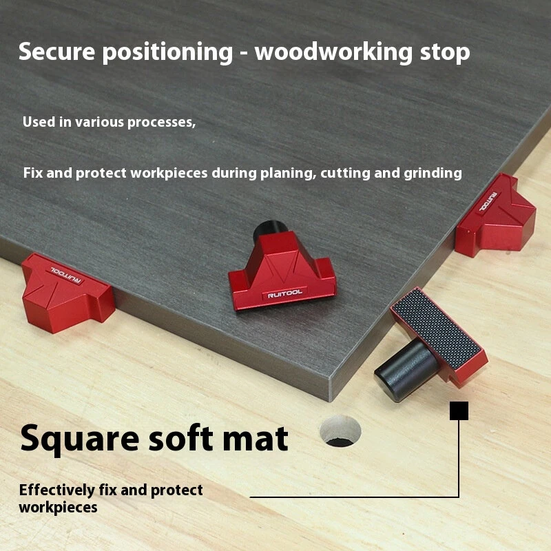 RUITOOL 19mm 20mm MFT Workbench Hole Bench Dog Clamp - Non-slip Table Stopper for Woodworking - Image 5