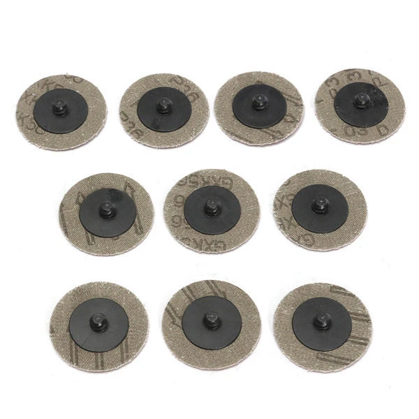10pcs 2 Inch 50mm 36 Grit Roll Lock Sanding Discs | Abrasive Tools - Image 4