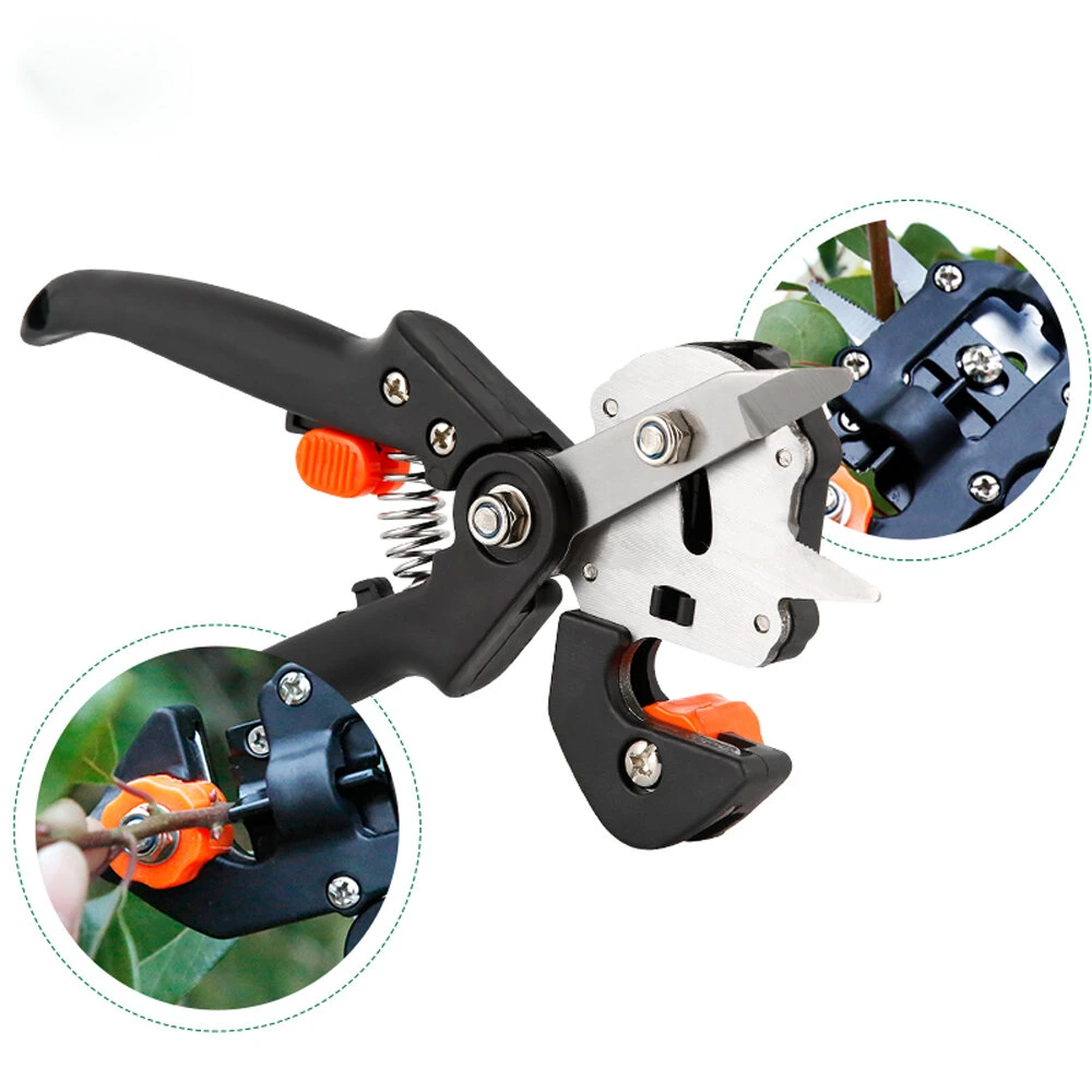 FUJIWARA Grafting Shears - 3 Style Blade Multi-Function Bud Cutter for Fruit Trees - Image 2