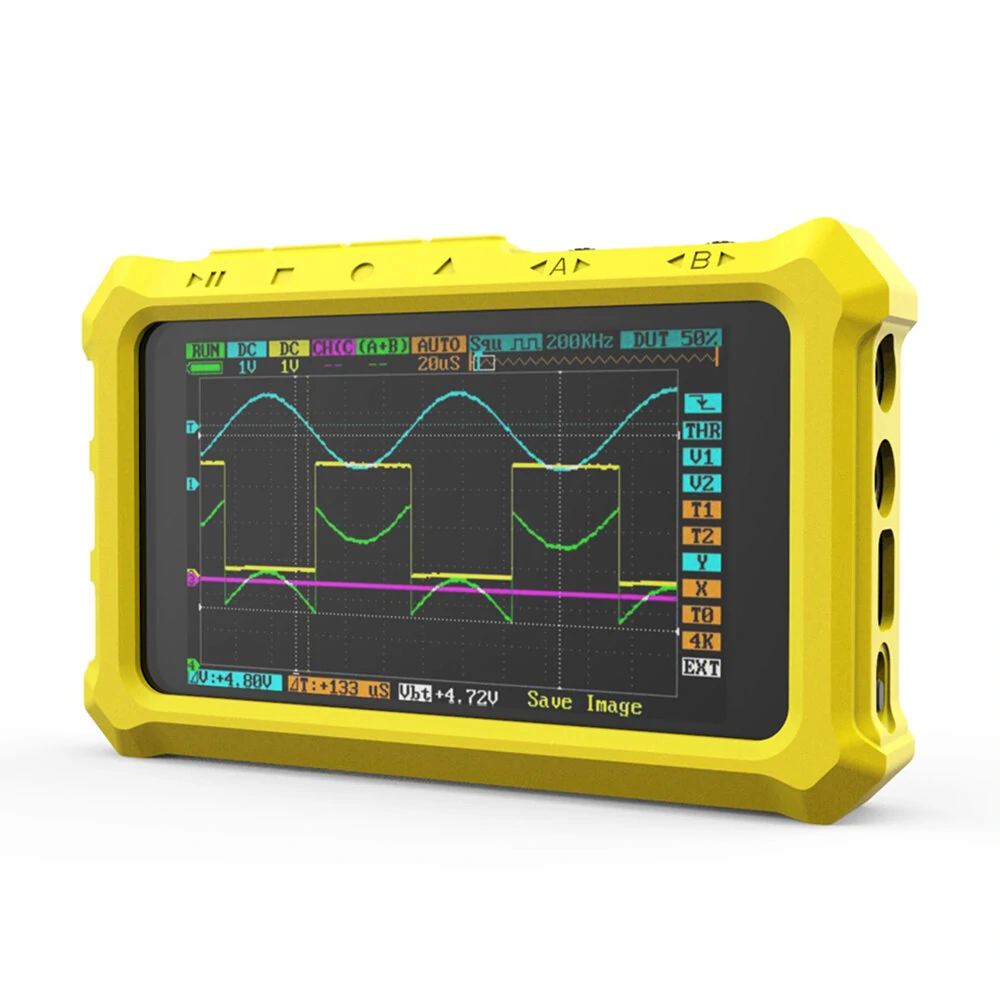 DS213 DS203 Mini Oscilloscope Storage Case - Portable LCD Digital Scope Silicone Cover - Image 3