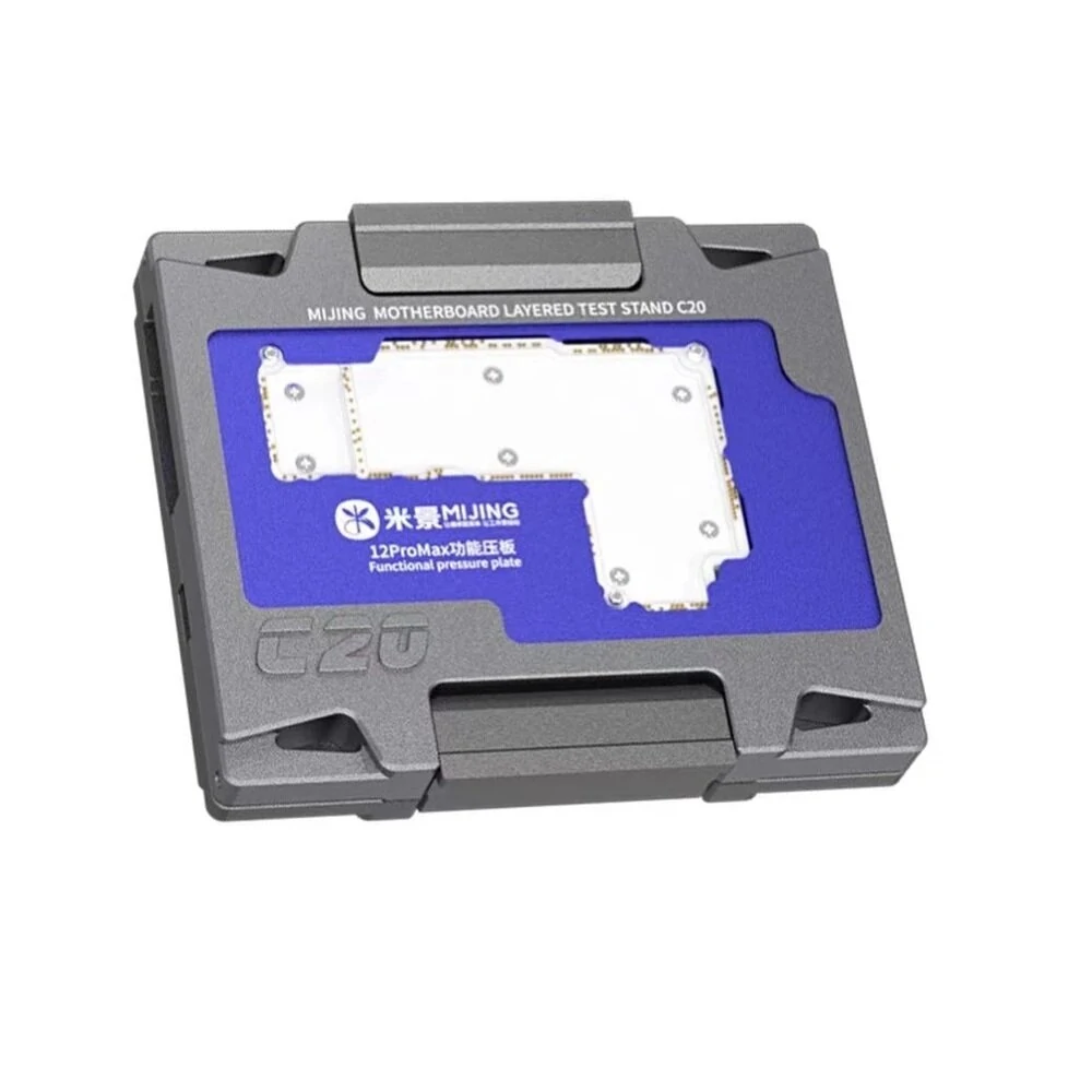 Mijing C20 4-in-1 Motherboard Tester Stand | iPhone 12 Pro Max & 12 Mini PCB Repair Fixture - Image 2
