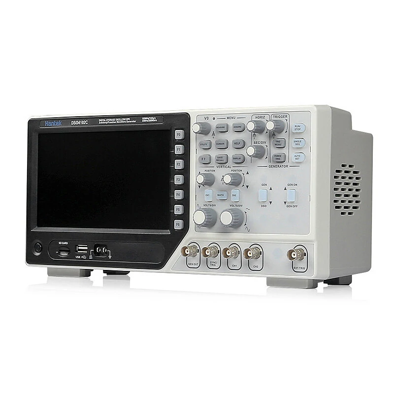 Hantek DSO4102C Handheld Oscilloscope - 100MHz 2 Channel with Waveform Generator - Image 2