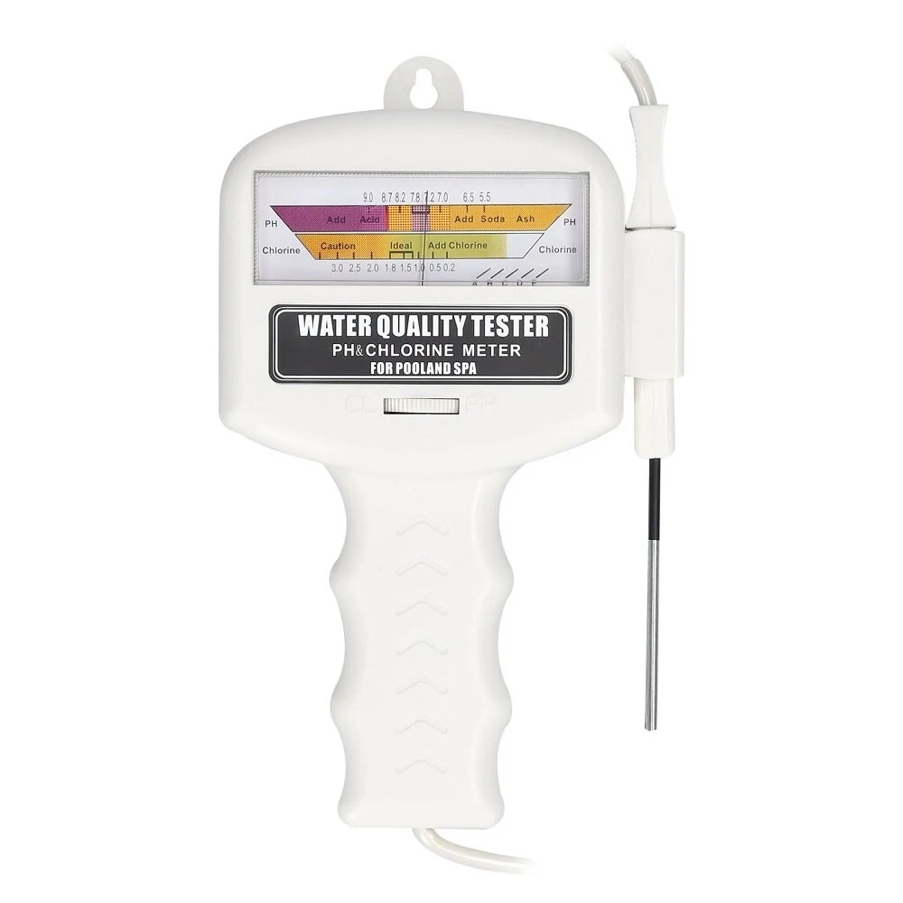 2 in 1 Portable pH & Chlorine Meter | Digital Water Quality Analyzer for Pool & Spa - Image 2