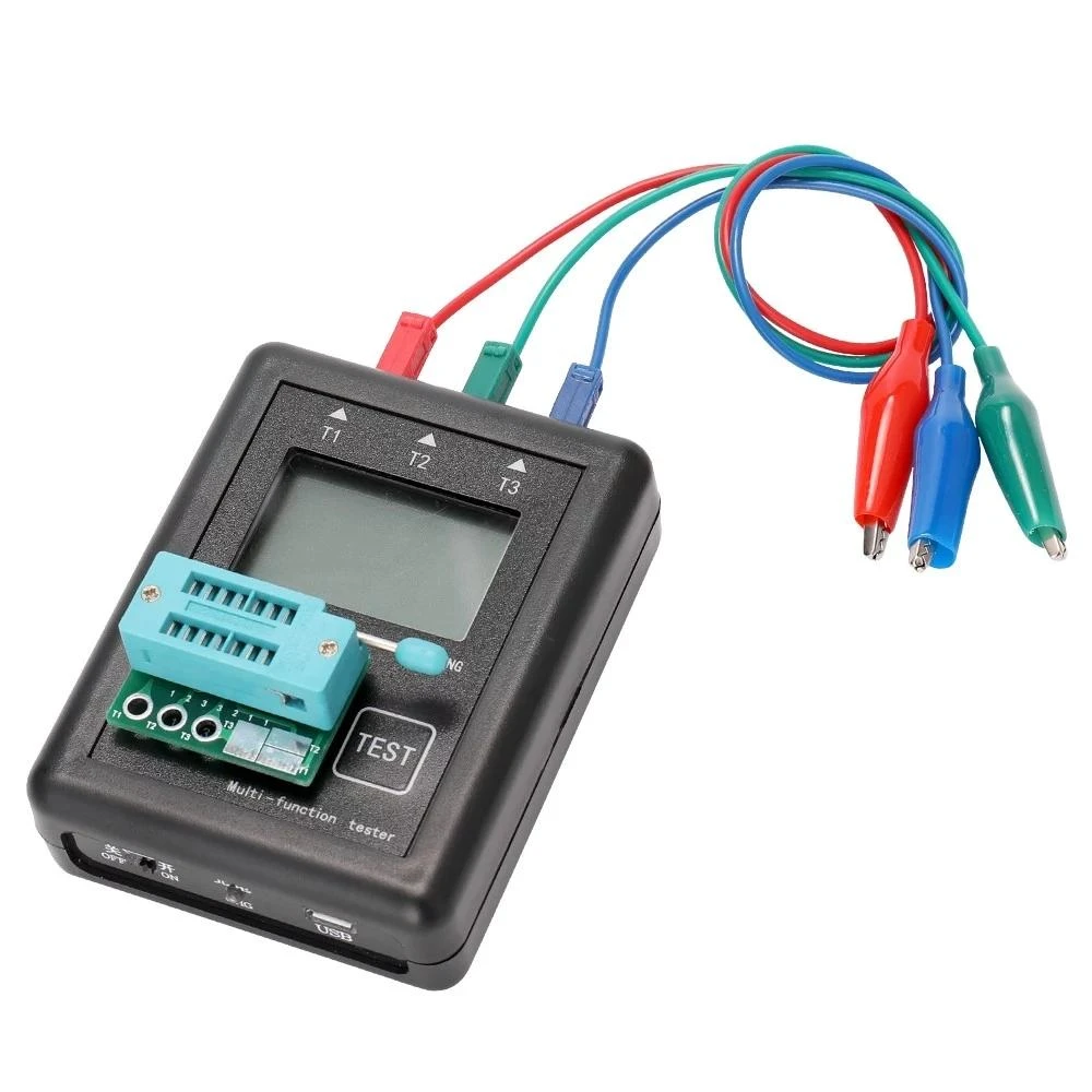 M328 Transistor Tester | ESR Meter & LCR Tester with Test Board - Image 3