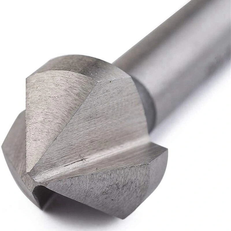 7-Piece Countersink Drill Set - DIN335 C-Type Straight Shank - 6 Sizes 6.3-20.5mm + 3mm Twist Drill - Image 5