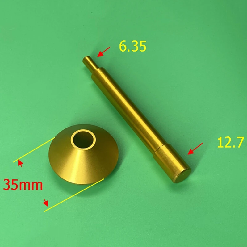 High Precision Aluminum Alloy Router Subbase Centering Pin & Cone | Accurate Alignment Tool - Image 5