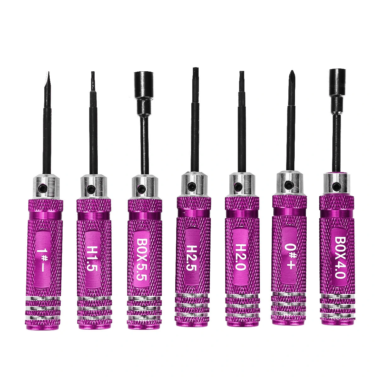 7 Pcs Hexagon Screwdriver Bit Set | For RC Car & Helicopter Toy Repair - Image 4