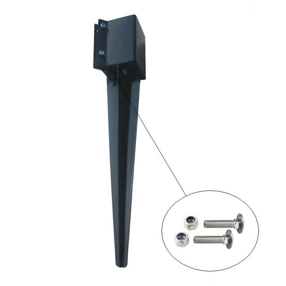 4pcs Fence Post Anchor Ground Spikes - Garden Tool Fixing Kit | Grass Trimmer Parts - Image 3
