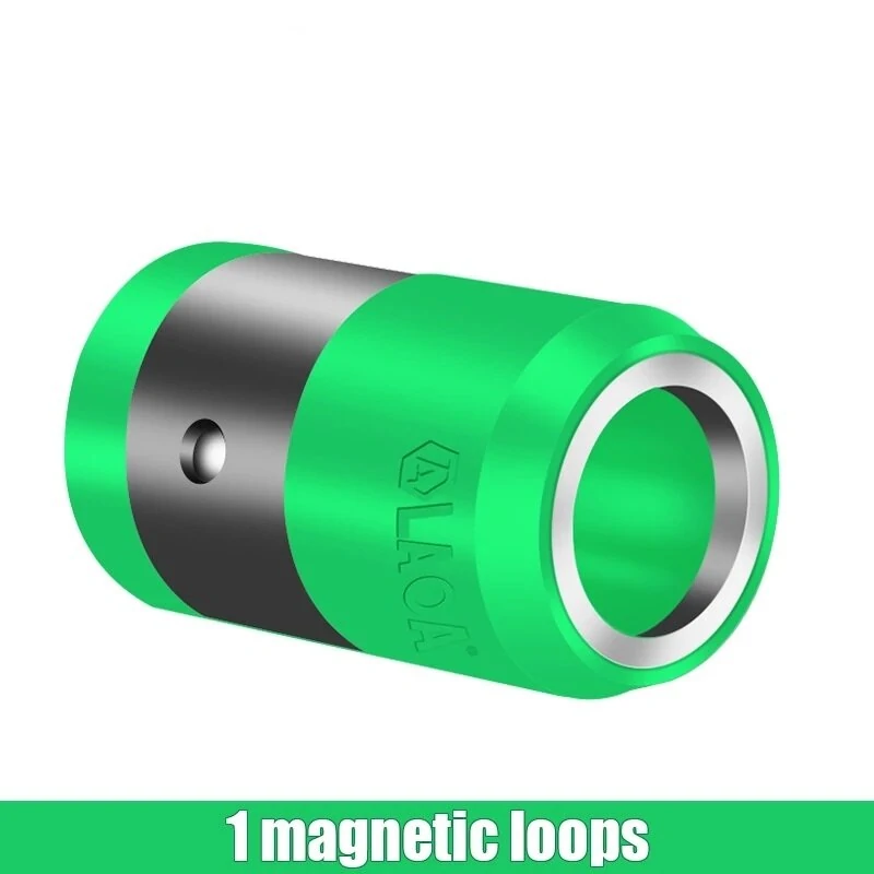 LAOA S2 1/4 Inch Screwdriver Bit with Magnetic Ring | 6.35mm Electric Tool Bits - Image 2