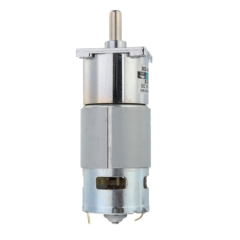 Machifit 775 DC 24V Gear Motor - 10-100 RPM Reversible with Bracket - Image 4
