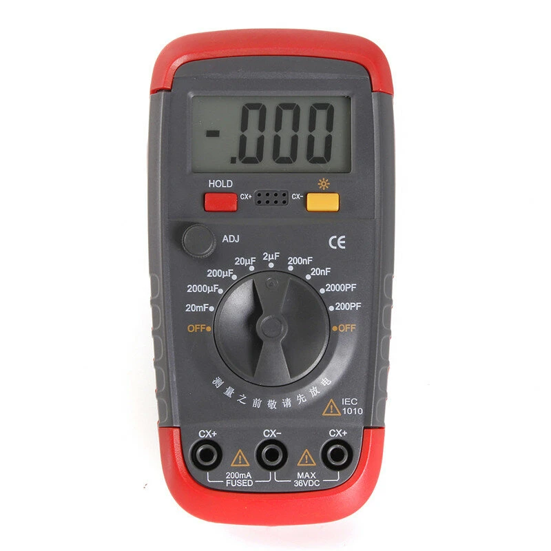 UA6013L Digital LCD Capacitance Meter - Auto Range Tester | Diagnostic Tool - Image 4
