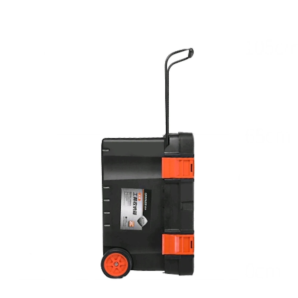 GREENER 27in Large Capacity Tool Trolley Box | Double Storage & Thickening Material - Image 3