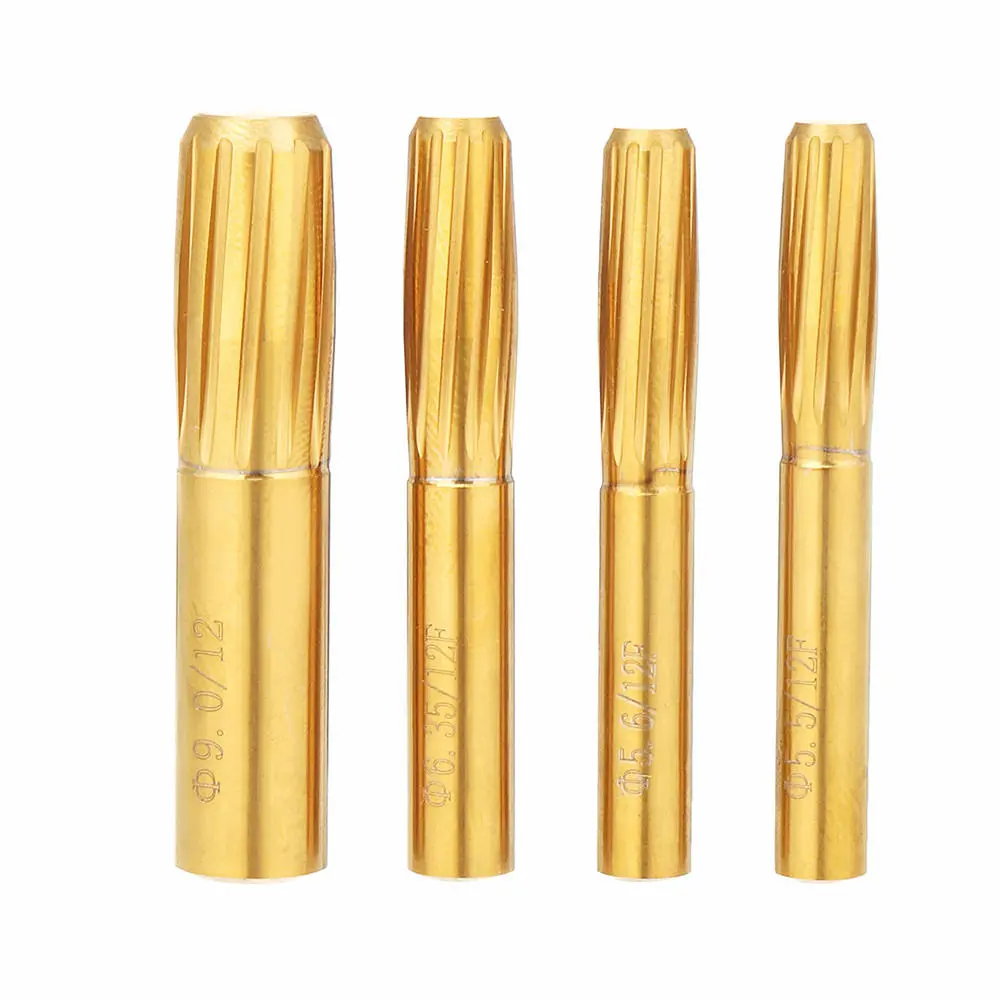 12 Flutes Hard Alloy Machine Reamer Tool | 5.5-9.0mm Rifling Button & Helical Chamber - Image 3