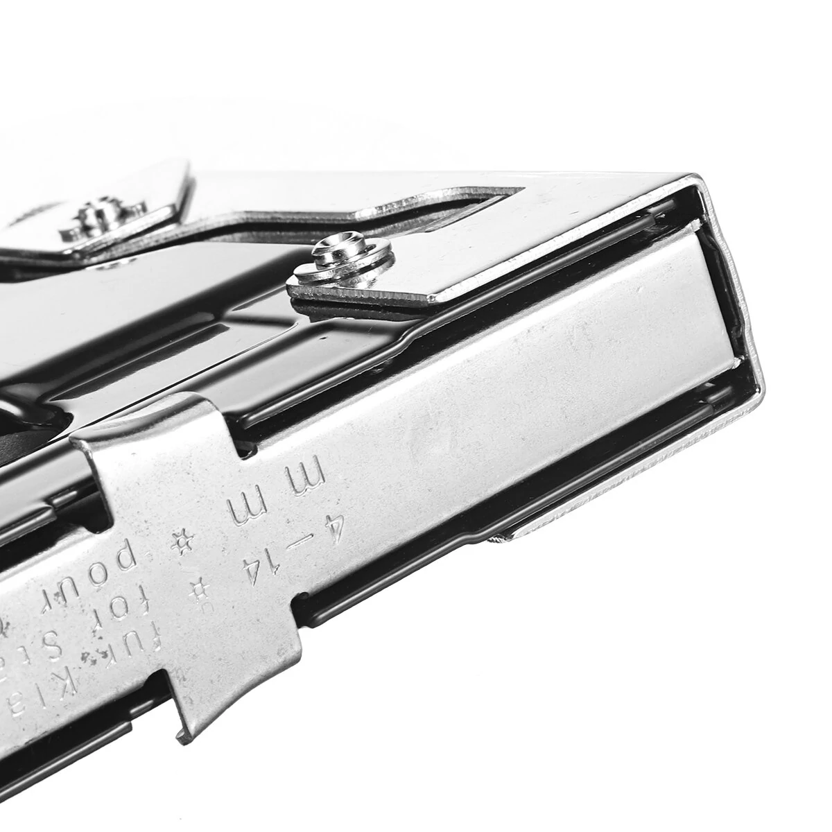 Manual Heavy-Duty Nail Stapler - 3-in-1 Stainless Steel Tool with 1000 Staples - Image 5
