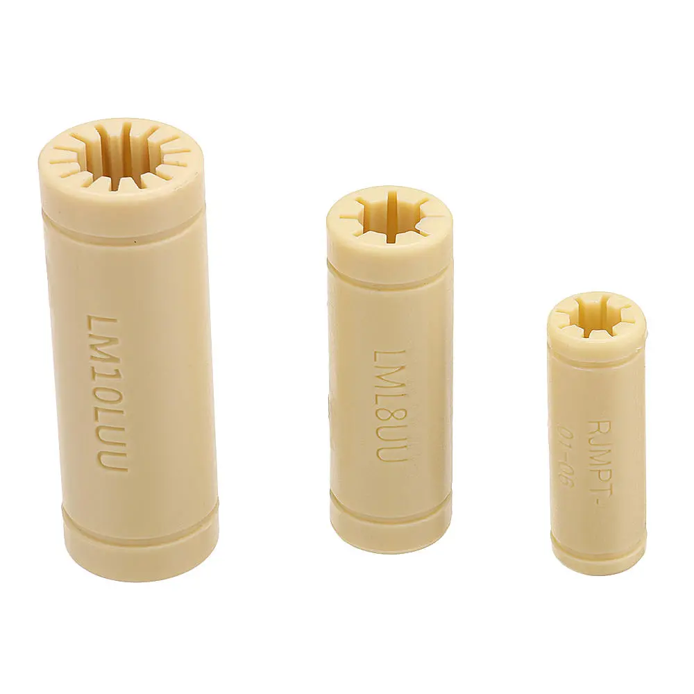 Machifit LML6UU LML8UU LML10UU Linear Bearing | Solid Polymer Slide Bushing for CNC - Image 2