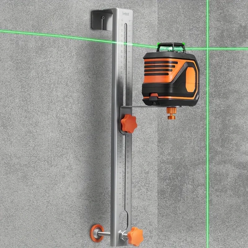 RUITOOL Metal Laser Level Bracket - Wall & Ceiling Mount - Adjustable Stainless Steel - Image 3