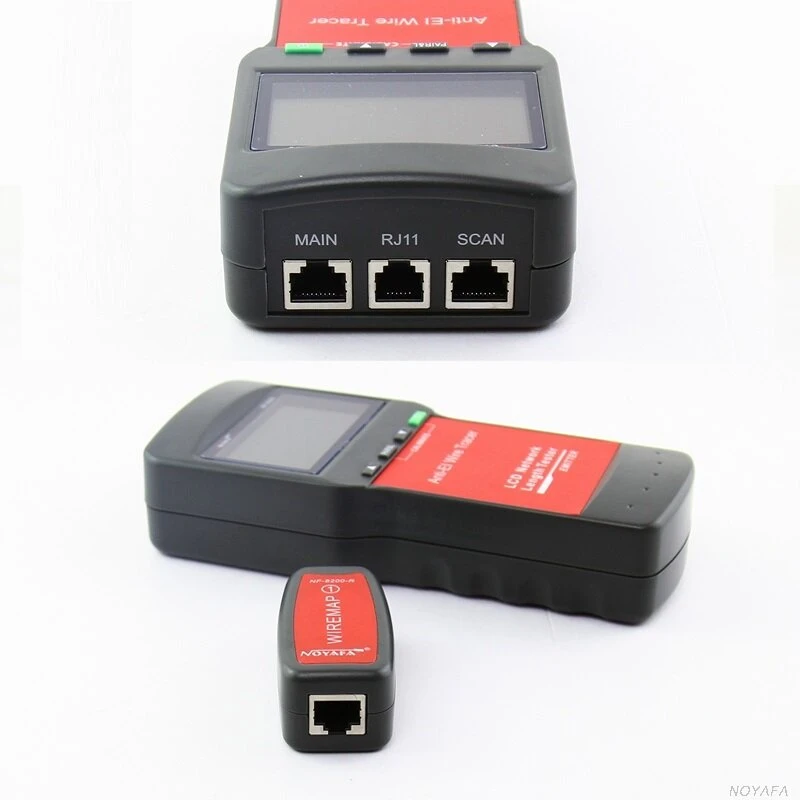 NOYAFA NF-8200 LAN Cable Tester | Ethernet RJ45 Network & Telephone Tester - Image 2