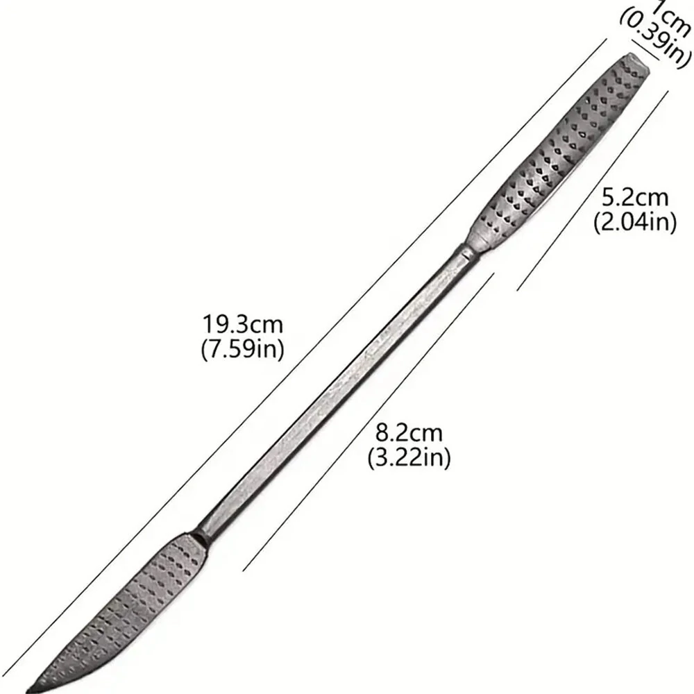 Wood Carving File Kit - 8PCS Double Ended Riffler Rasp Set for Shaping & Refining - Image 5