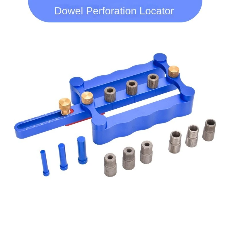 FONSON TOOLS Self Centering Doweling Jig Kit | 6mm 8mm 10mm Drill Sleeves for Woodworking - Image 4