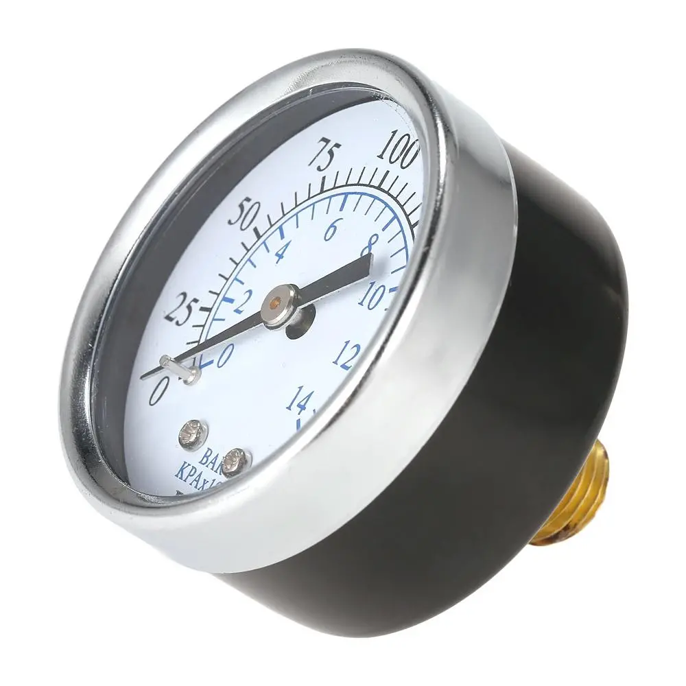 TS-50-14 Portable Pressure Gauge Tester | 0-200 PSI 0-14 Bar | 1/4 NPT Hydraulic Air Vacuum Manometer - Image 3